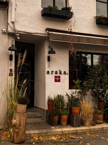 Close-up of the hand-carved pews and memorial plaques inside the church